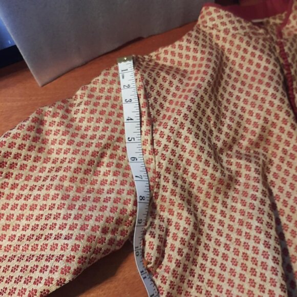 NEW ! Shatranj Men Long Kurta Embroided MultiColor Size XL - Picture 5 of 8